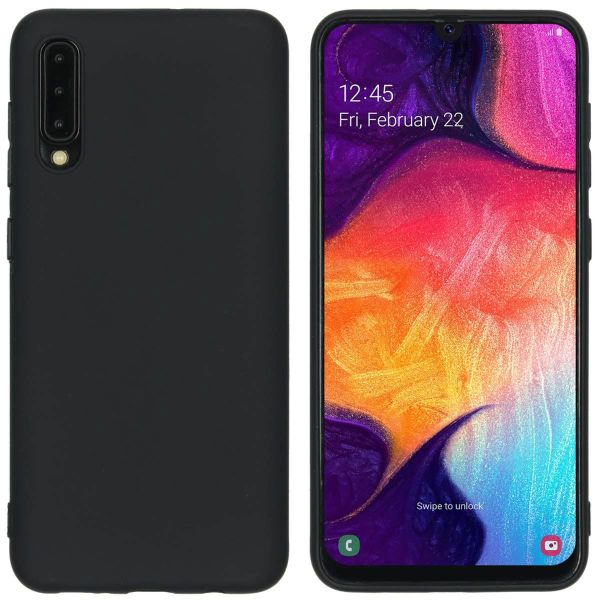 imoshion Coque Couleur Samsung Galaxy A50 / A30s - Noir