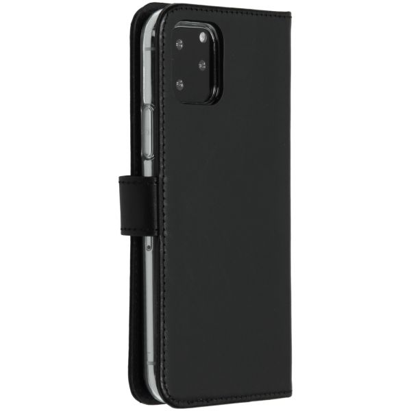 Selencia Étui de téléphone en cuir véritable iPhone 11 Pro