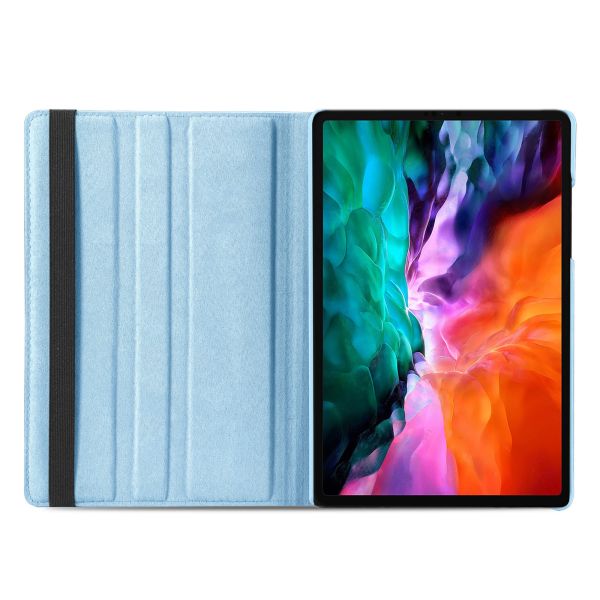 iMoshion Coque tablette rotatif iPad Pro 12.9 (2022) / Pro 12.9 (2021) / Pro 12.9 (2020) - Turquoise