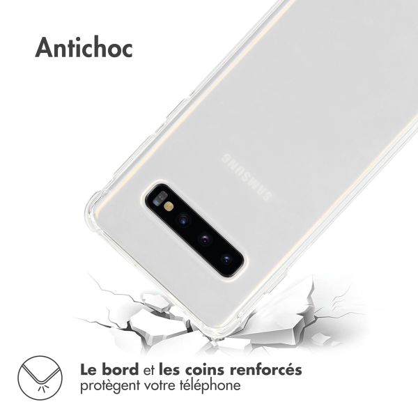 iMoshion Coque antichoc Samsung Galaxy S10 - Transparent