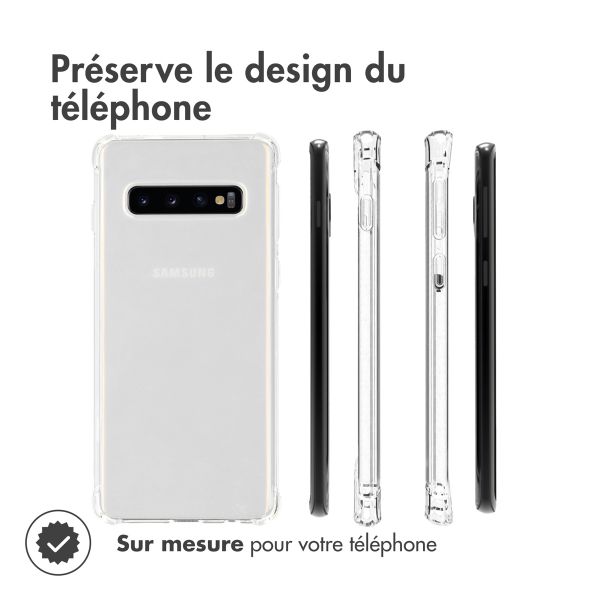 iMoshion Coque antichoc Samsung Galaxy S10 - Transparent