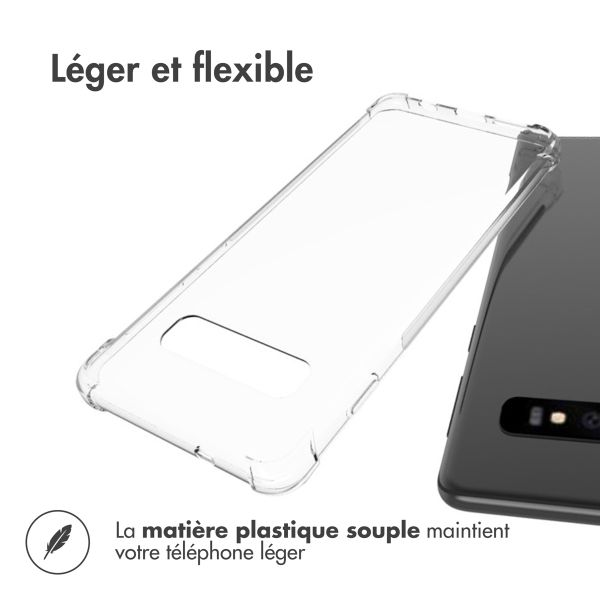 imoshion Coque antichoc Samsung Galaxy S10 - Transparent