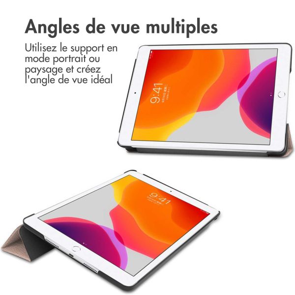 iMoshion Coque tablette Trifold iPad 9 (2021) 10.2 pouces / iPad 8 (2020) 10.2 pouces / iPad 7 (2019) 10.2 pouces 