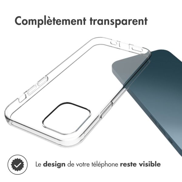 Accezz Coque Clear iPhone 12 (Pro) - Transparent
