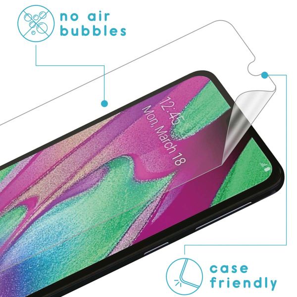 imoshion Protection d'écran Film 3 pack Samsung Galaxy A40