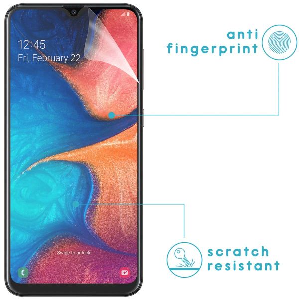 imoshion Protection d'écran Film 3 pack Samsung Galaxy A20e