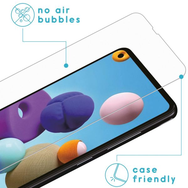 iMoshion Protection d'écran en verre trempé Samsung Galaxy A21s