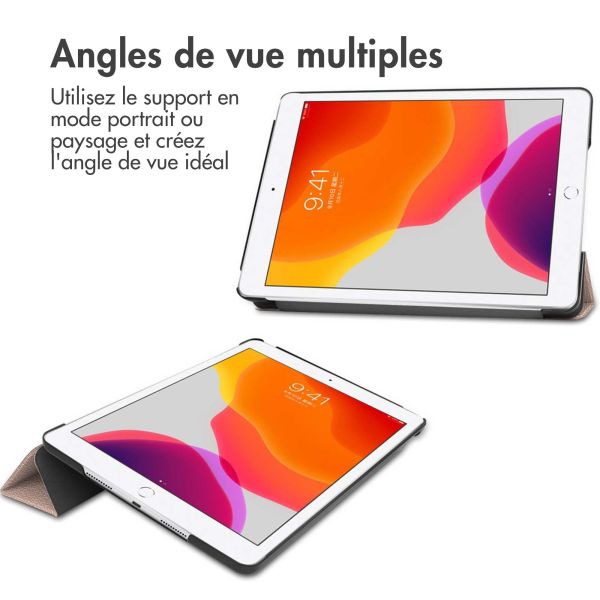 imoshion Coque tablette Trifold iPad 9 (2021) 10.2 pouces / iPad 8 (2020) 10.2 pouces / iPad 7 (2019) 10.2 pouces 