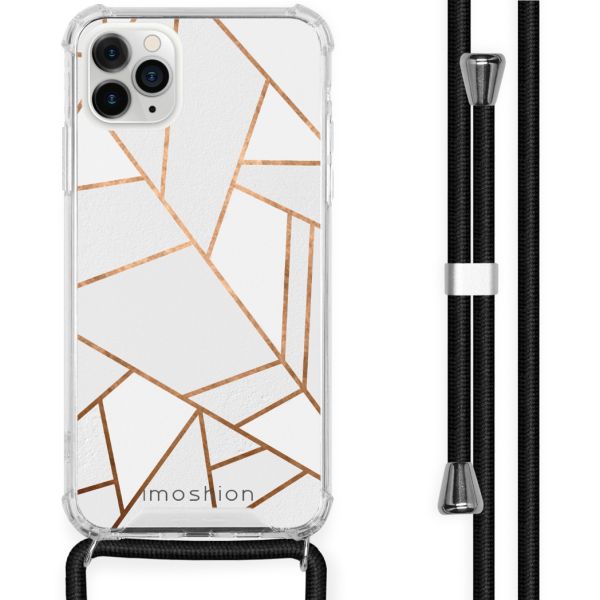 imoshion Coque Design avec cordon iPhone 11 Pro Max - White Graphic