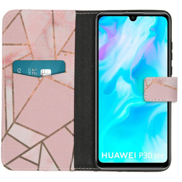 imoshion Coque silicone design Huawei P30 Lite - Pink Graphic