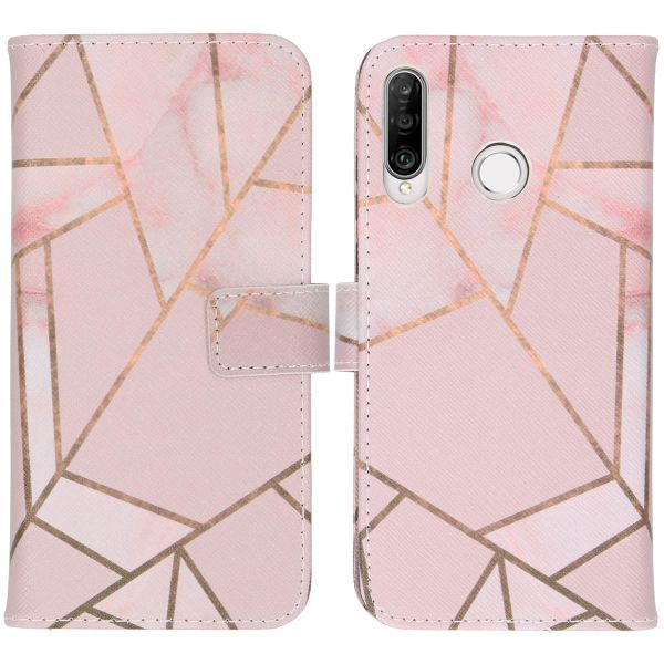 imoshion Coque silicone design Huawei P30 Lite - Pink Graphic