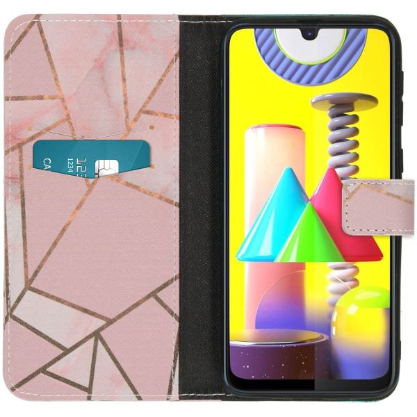 iMoshion Coque silicone design Samsung Galaxy M31 - Pink Graphic