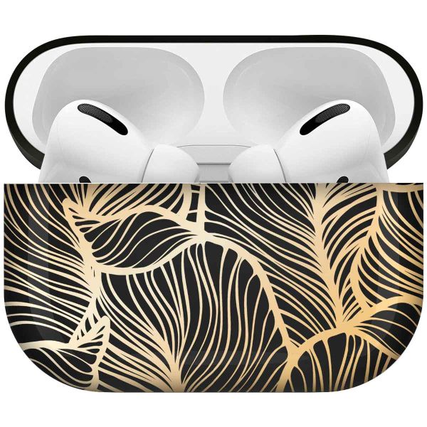 imoshion Coque Hardcover Design AirPods Pro - Golden Leaves