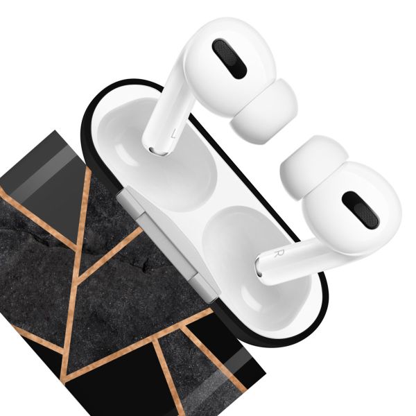 iMoshion Coque Hardcover Design AirPods Pro - Black Graphic