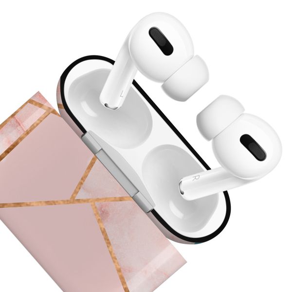 iMoshion Coque Hardcover Design AirPods Pro - Pink Graphic