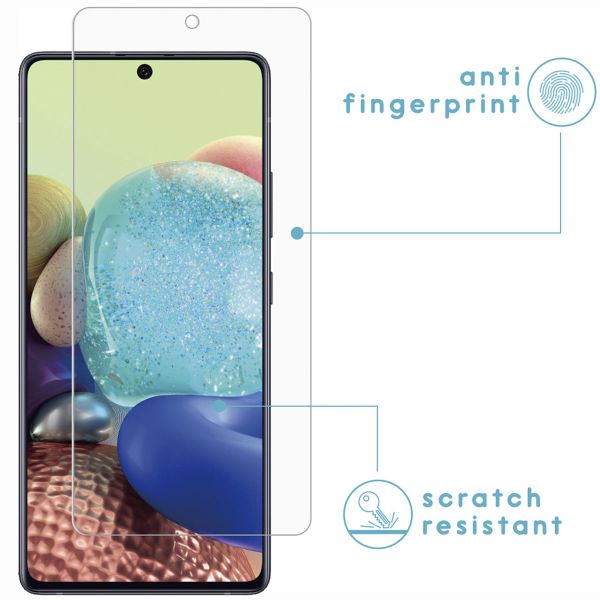 imoshion Protection d'écran en verre trempé 2 pack Galaxy A72 / M53