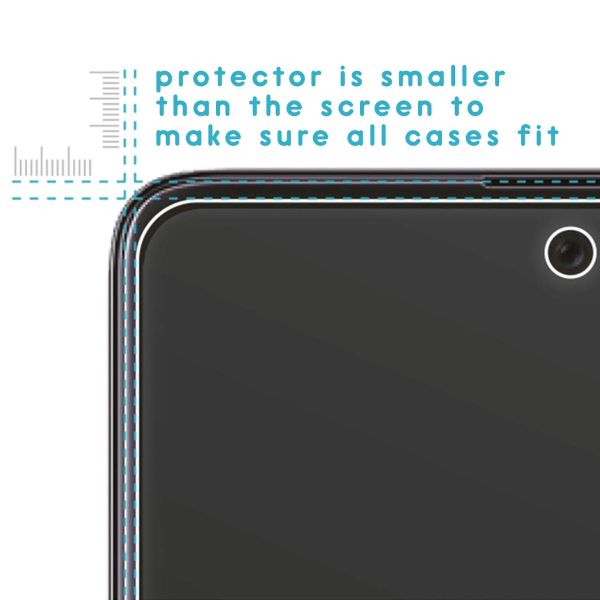 imoshion Protection d'écran en verre trempé Samsung Galaxy A72 / M53