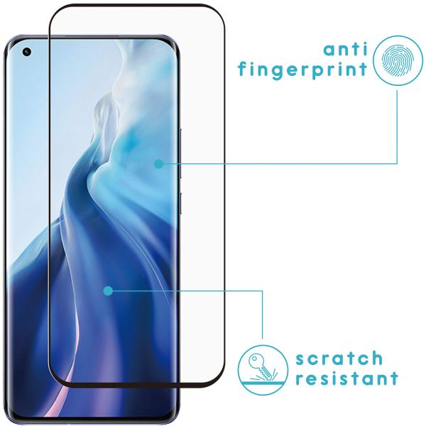 imoshion Protection d'écran en verre trempé 2 pack Xiaomi Mi 11