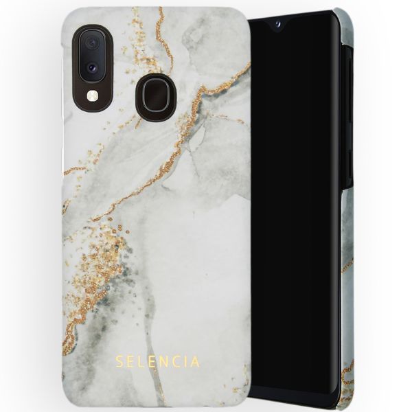 Selencia Coque Maya Fashion Samsung Galaxy A20e - Marble Stone