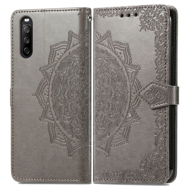 imoshion Etui de téléphone portefeuille Sony Xperia 10 III - Gris