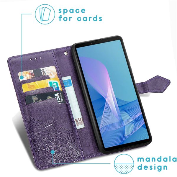 imoshion Etui de téléphone portefeuille Sony Xperia 10 III - Violet