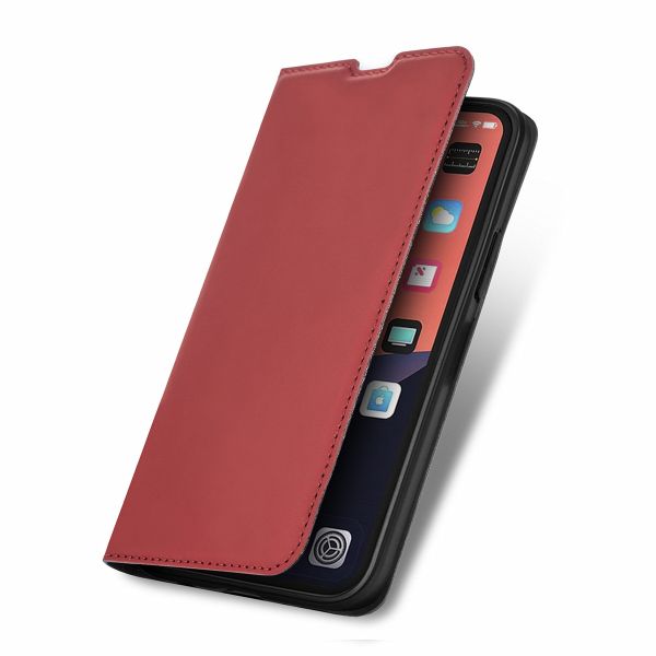 imoshion Étui de téléphone Slim Folio iPhone 13 - Rouge