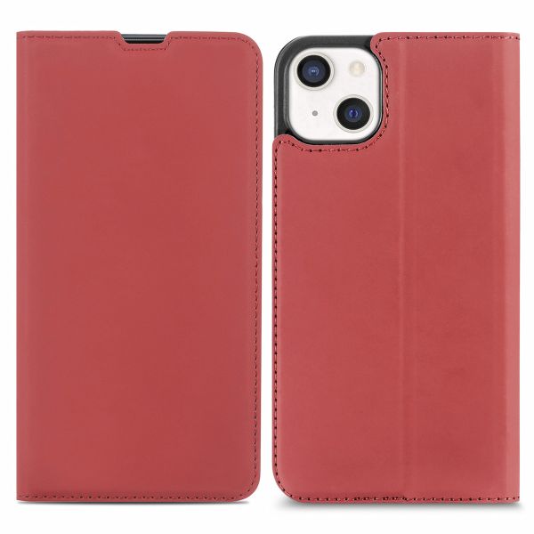 imoshion Étui de téléphone Slim Folio iPhone 13 - Rouge