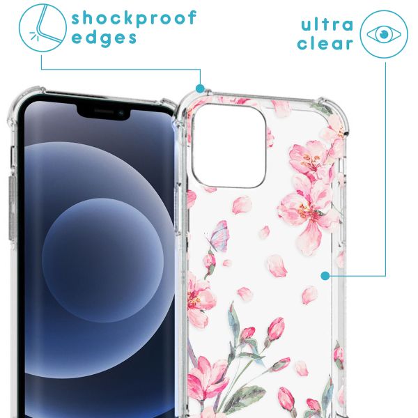 imoshion Coque Design avec cordon iPhone 13 Pro - Blossom Watercolor