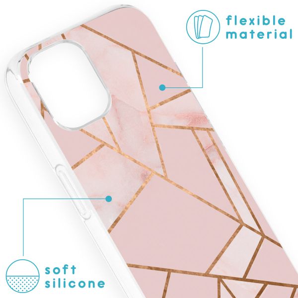 imoshion Coque Design iPhone 13 - Pink Graphic