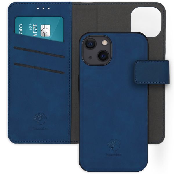 imoshion Etui de téléphone de type portefeuille 2-en-1 iPhone 13 - Bleu