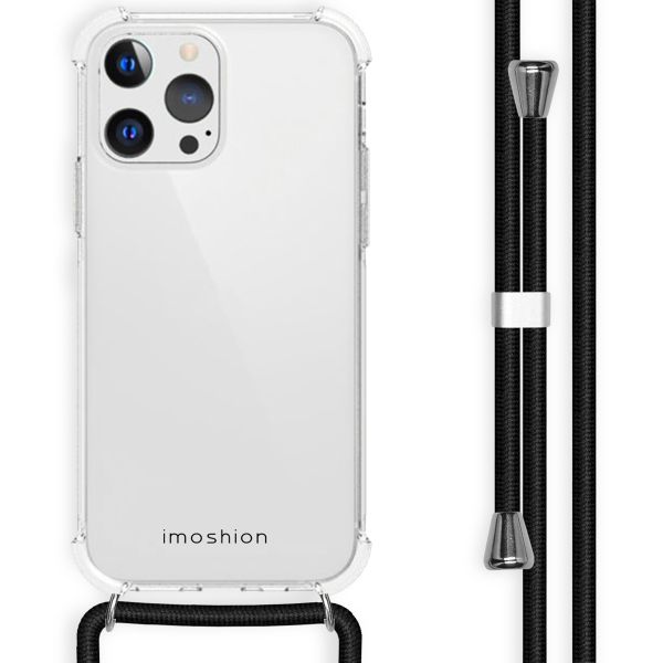 iMoshion Coque avec cordon iPhone 13 Pro - Noir