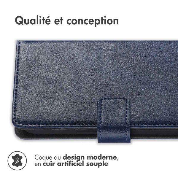 iMoshion Étui de téléphone portefeuille Luxe Nokia G50 - Bleu foncé