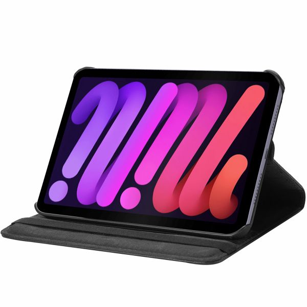 imoshion Coque tablette rotatif à 360° iPad Mini 6 (2021) - Noir