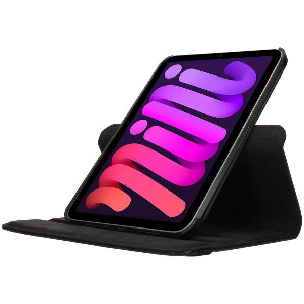 imoshion Coque tablette rotatif à 360° iPad Mini 6 (2021) - Noir