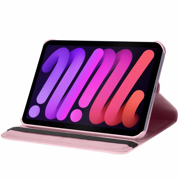 imoshion Coque tablette rotatif à 360° iPad Mini 6 (2021) - Rose