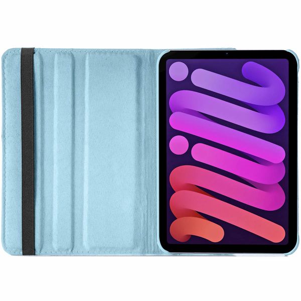 imoshion Coque tablette rotatif à 360° iPad Mini 6 (2021) - Turquoise