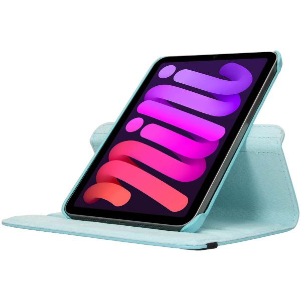 imoshion Coque tablette rotatif à 360° iPad Mini 6 (2021) - Turquoise