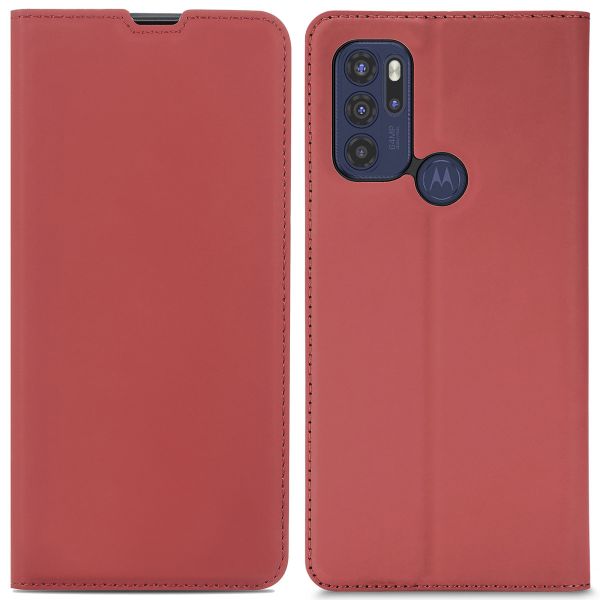 imoshion Étui de téléphone Slim Folio Motorola Moto G60s - Rouge