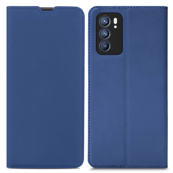 imoshion Étui de téléphone Slim Folio Oppo Reno 6 5G - Bleu