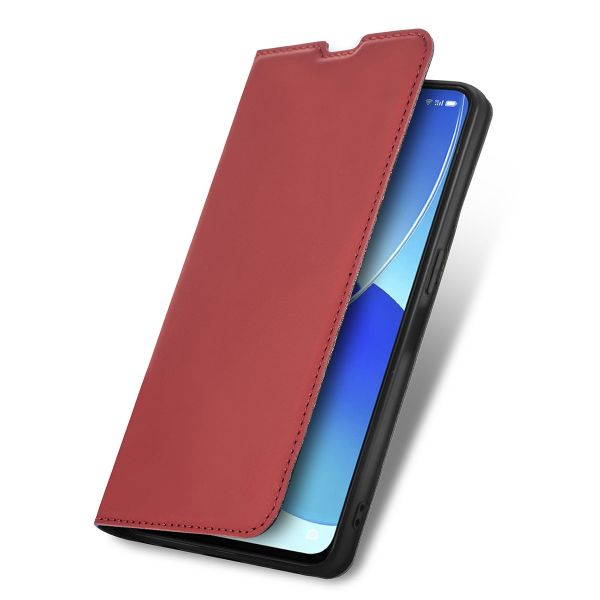 imoshion Étui de téléphone Slim Folio Oppo Reno 6 5G - Rouge