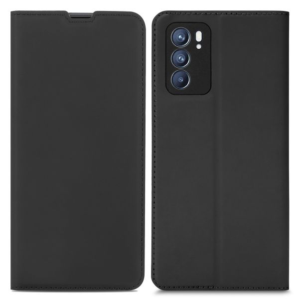 imoshion Étui de téléphone Slim Folio Oppo Reno 6 5G - Noir