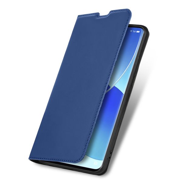 imoshion Étui de téléphone Slim Folio Oppo Reno 6 Pro 5G - Bleu