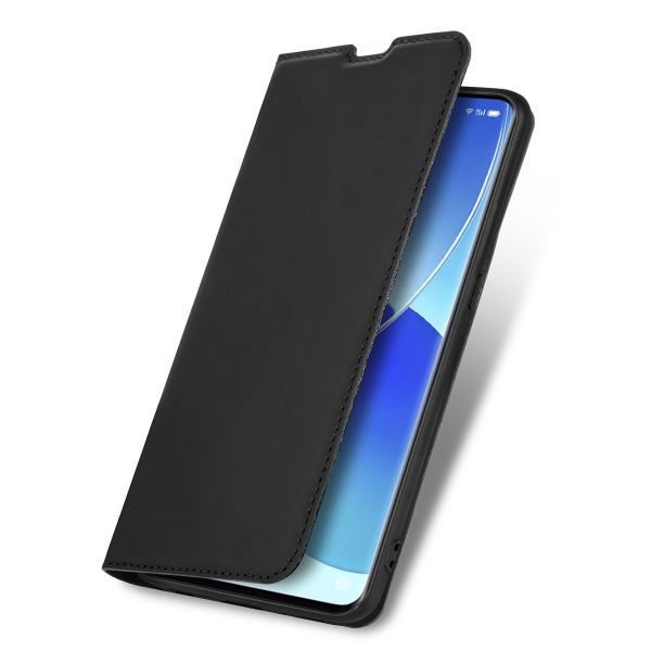 imoshion Étui de téléphone Slim Folio Oppo Reno 6 Pro 5G - Noir