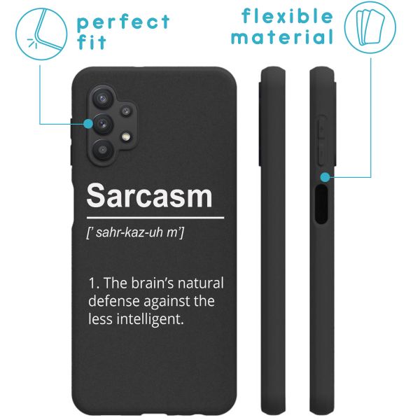 imoshion Coque Design Samsung Galaxy A32 (5G) - Sarcasm