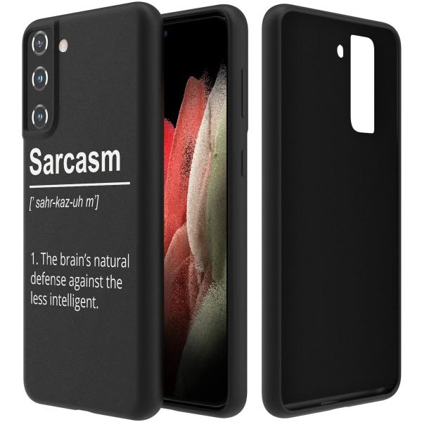 imoshion Coque Design Samsung Galaxy S21 FE - Sarcasm