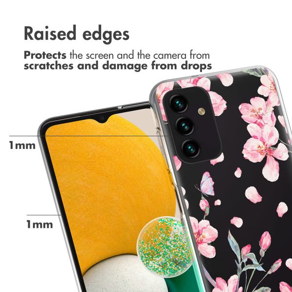 iMoshion Coque Design Samsung Galaxy A13 (5G) / A04s - Blossom Watercolor