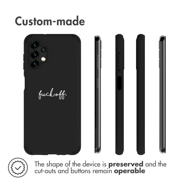 iMoshion Coque Design Samsung Galaxy A13 (5G) / A04s - Fuck Off