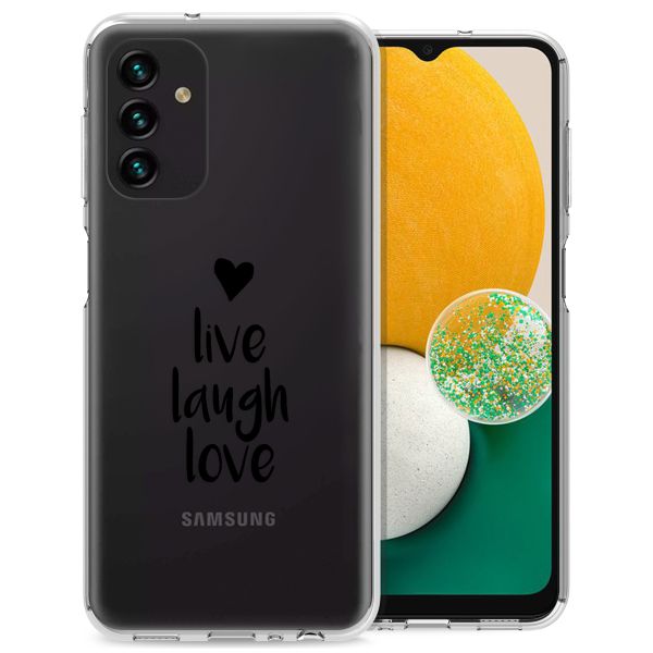 imoshion Coque Design Samsung Galaxy A13 (5G) / A04s - Live Laugh Love