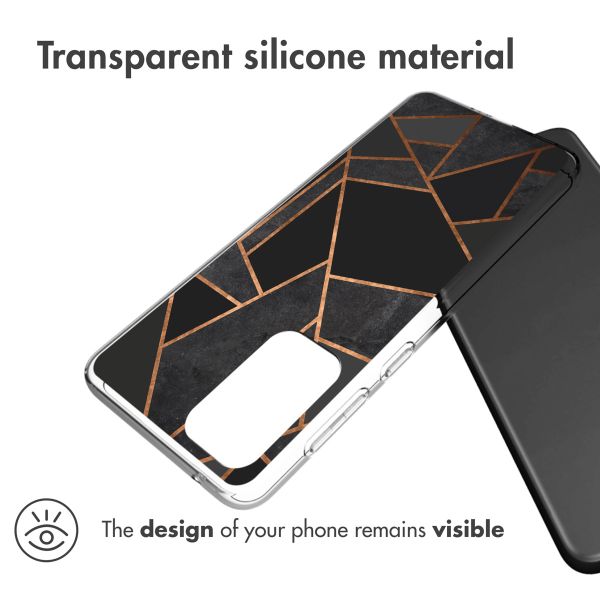 iMoshion Coque Design Samsung Galaxy A33 - Black Graphic