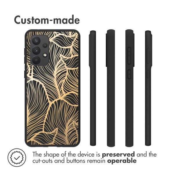 iMoshion Coque Design Samsung Galaxy A33 - Leaves